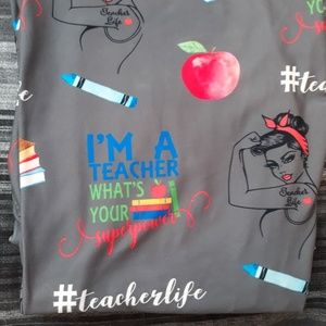 Teacher life leggings
